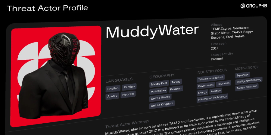 MuddyWater ataca a organizaciones de MENA con GhostFetch, CHAR y HTTP_VIP.