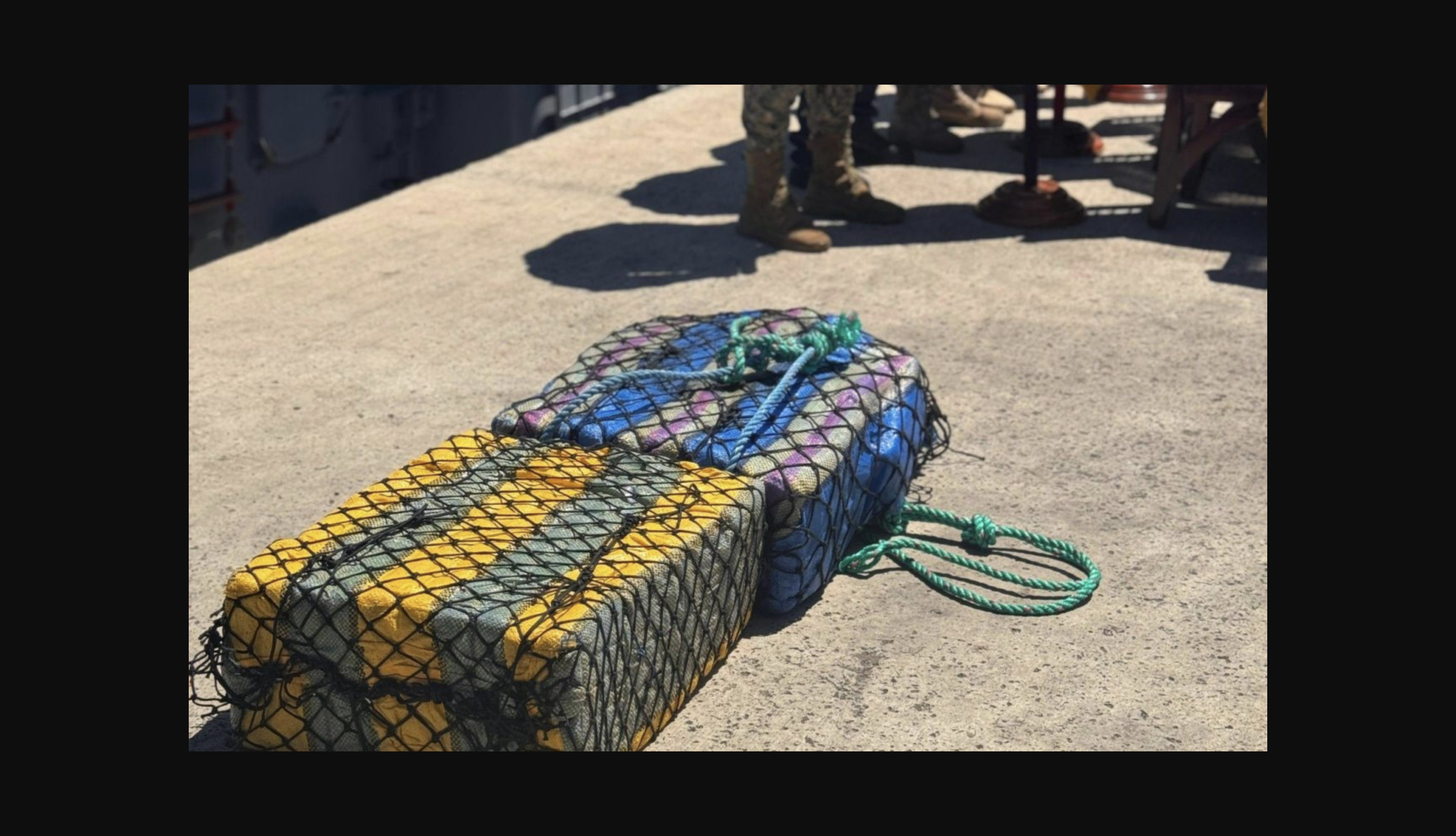 Confiscan 3.200 kilos de cocaína en una nave en el Pacífico