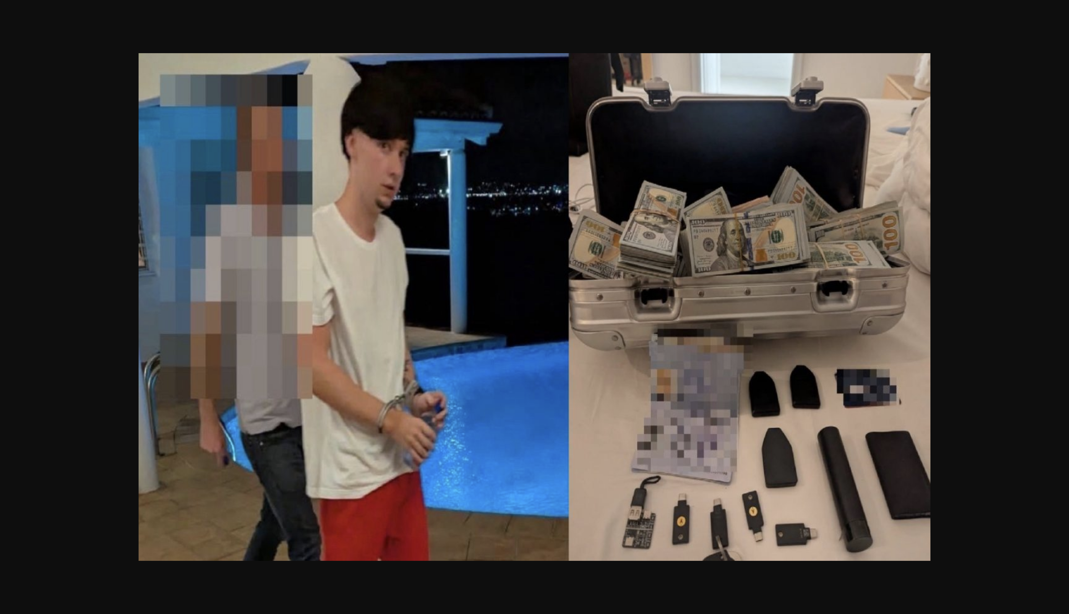 Atrapan a un joven que robó 46 millones de dólares en criptomonedas