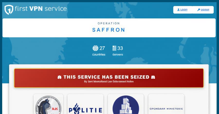 Desmantelan la primera VPN en una operación global utilizada por 25 grupos de ransomware.
