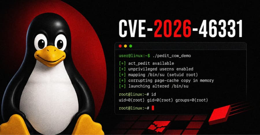 Nuevo exploit pedit COW en Linux permite acceso root al envenenar binarios en caché.