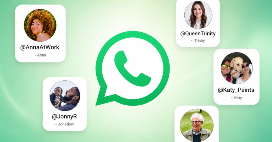 WhatsApp introducirá finalmente nombres de usuario para proteger la privacidad de los números de teléfono.