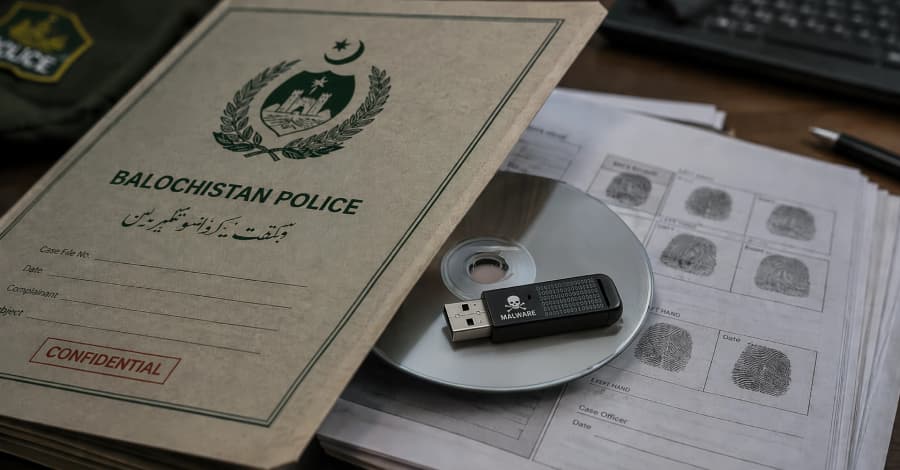 Los hackers utilizan el portal de la Policía de Balochistán en campañas de espionaje multi-grupo.