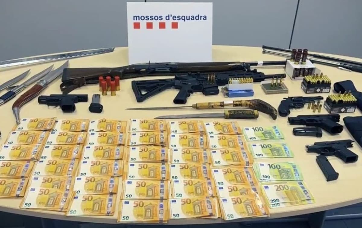 Cuatro arrestados con armamento de guerra tras el reciente operativo en La Mina